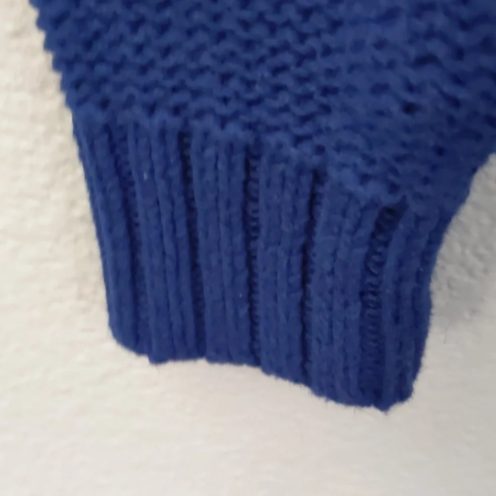 Old Navy Royal Blue Knit Kids cardigan 100% Cotton 5T\5A Classic spring